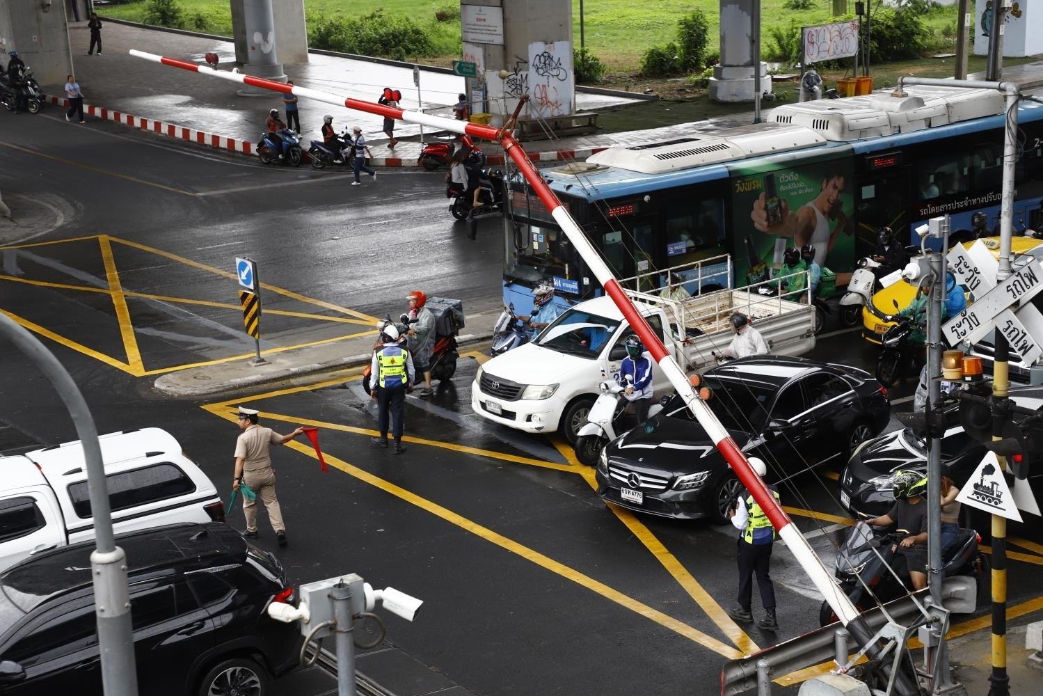 Thailand considers urgent railway crossing safety enhancements after the Makkasan tragedy; parliamentary committee…