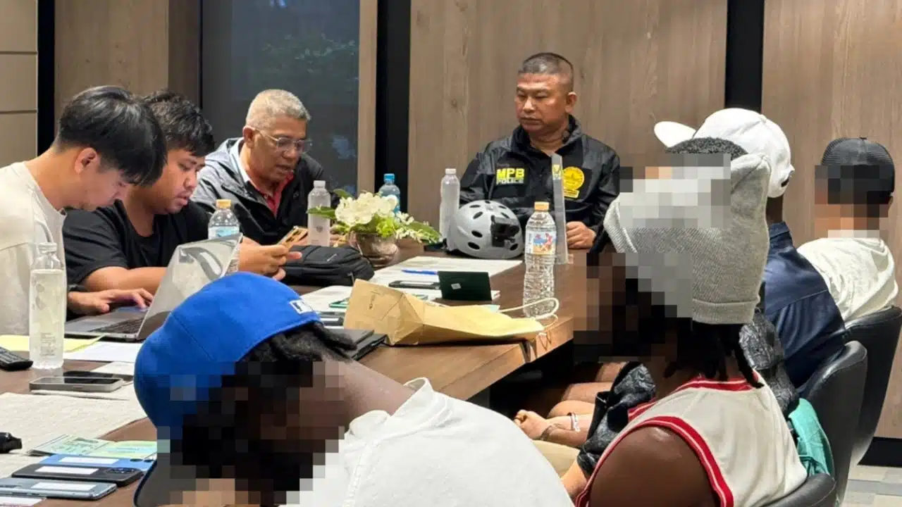 Thailand's police conducted a large-scale operation against an international network of romantic scammers