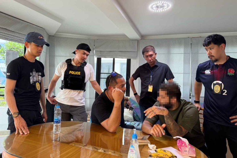 In Thailand, a third suspect in the attack on a home in Ashwell has been arrested.